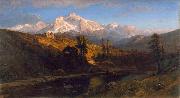 William Keith Mono Pass, Sierra Nevada Mountains, California oil on canvas
